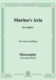Mussorgsky-Marina's Aria,from 'Boris Godunov'