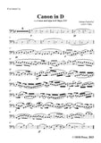 Pachelbel-Canon in D,P.37 No.1,for Cello and Piano