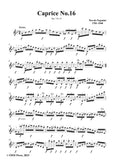 Paganini-Caprice No.16,Op.1 No.16,in g minor,for Solo Violin
