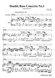 Vaclav Pichl-Double Bass Concerto No.1,in D major
