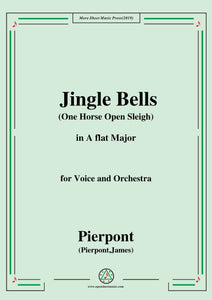 Pierpont-Jingle Bells(The One Horse Open Sleigh)