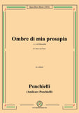 Ponchielli-Ombre di mia prosapia,from 'La Gioconda,Op.9'