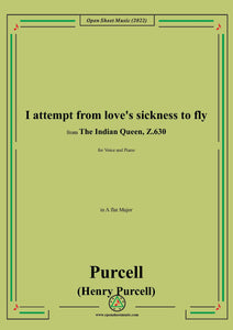 Purcell-I attempt from Love's sickness to fly,in A flat Major