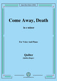 Quilter-Come Away,Death