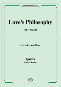 Quilter-Love's Philosophy