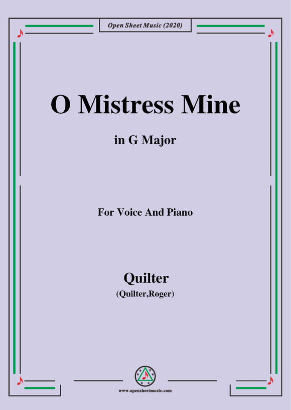Quilter-O Mistress Mine
