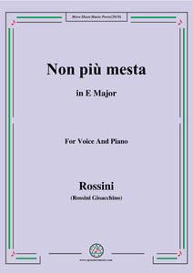 Rossini-Non,più mesta,from 'La Cenerentola'
