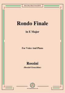 Rossini-Rondo Finale,from 'La Cenerentola'