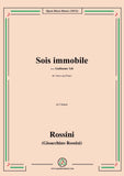 Rossini-Sois immobile,from Guillaume Tell