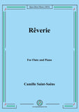 Saint-Saëns-Rêverie,for Flute and Piano