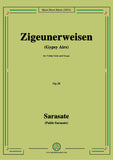 Sarasate-Zigeunerweisen(Gypsy Airs),Op.20,for Violin,Viola and Organ