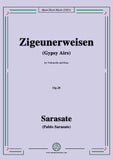 Sarasate-Zigeunerweisen(Gypsy Airs),Op.20,for Cello and Piano
