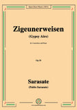 Sarasate-Zigeunerweisen(Gypsy Airs),Op.20,for Contrabass and Piano