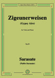 Sarasate-Zigeunerweisen(Gypsy Airs),Op.20,for Viola and Piano