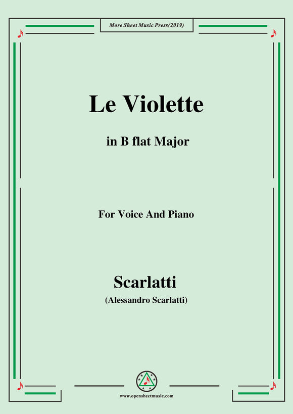 Scarlatti-Le Violette