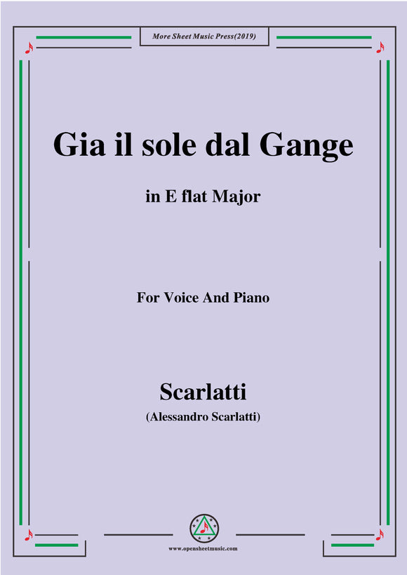Scarlatti-Gia il sole dal Gange