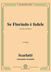 A. Scarlatti-Se Florindo è fedele,in F Major