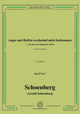 Schoenberg-Angst und Hoffen wechselnd mich beklemmen,in a minor