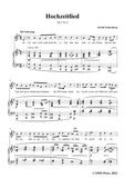 Schoenberg-Hochzeitslied,in G Major,Op.3 No.4
