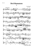 Clara Schumann-Three Romances,Op.22,for Violin and Piano
