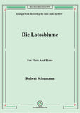Schumann-Die Lotosblume