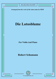 Schumann-Die Lotosblume