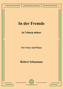 Schumann-In der Fremde