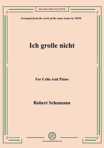 Schumann-Ich grolle nicht