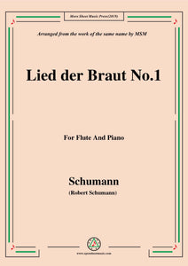 Schumann-Lied der Braut No.1