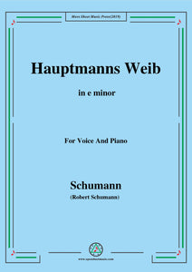 Schumann-Hauptmanng Weib