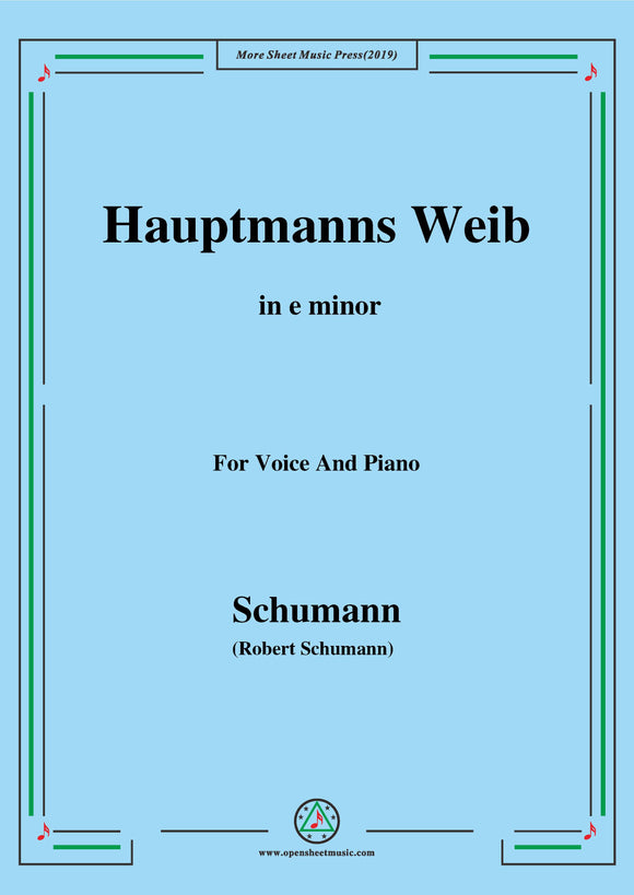 Schumann-Hauptmanng Weib