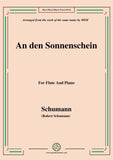 Schumann-An den Sonnenschein