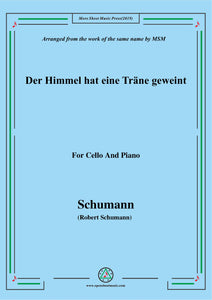 Schumann-Der Himmel hat eine träne geweint