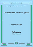 Schumann-Der Himmel hat eine träne geweint