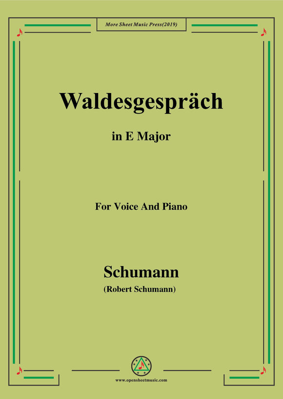 Schumann-Waldcsgespräch