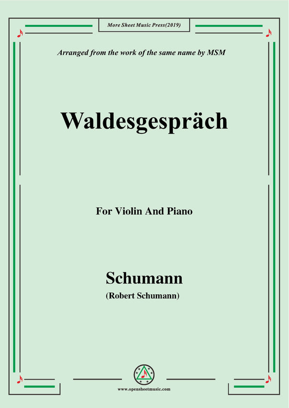Schumann-Waldcsgespräch