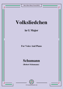 Schumann-Volksliedchen