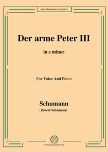 Schumann-Der arme Peter 3