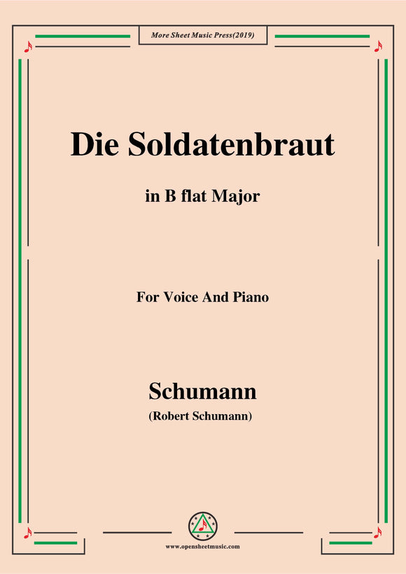 Schumann-Die Soldntenbraut