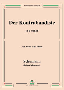 Schumann-Der Kontrabandiste