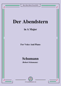 Schumann-Der Abendstern,Op.79,No.1