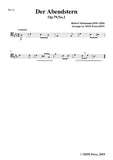 Schumann-Der Abendstern,Op.79,No.1,for Cello and Piano