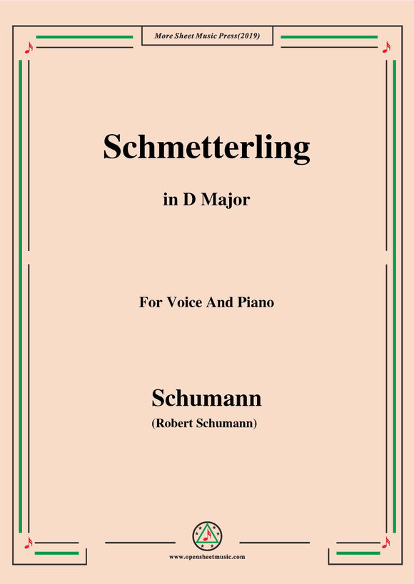 Schumann-Schmetterling,Op.79,No.2