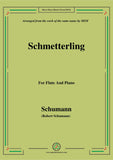 Schumann-Schmetterling,Op.79,No.2,for Flute and Piano