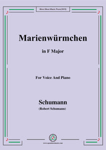 Schumann-Marienwürmchen,Op.79,No.14