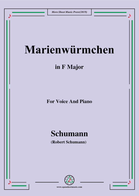 Schumann-Marienwürmchen,Op.79,No.14