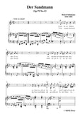 Schumann-Der Sandmann,in g minor,Op.79,No.13