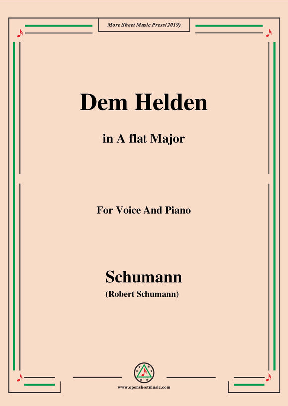 Schumann-Dem Helden