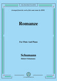 Schumann-Romanze,for Flute and Piano