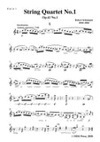Schumann-String Quartet No.1,Op.41 No.1,in a minor